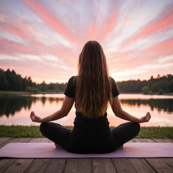 Yogafrau cranio Aroma Resilienz Hypnose stimmgabel