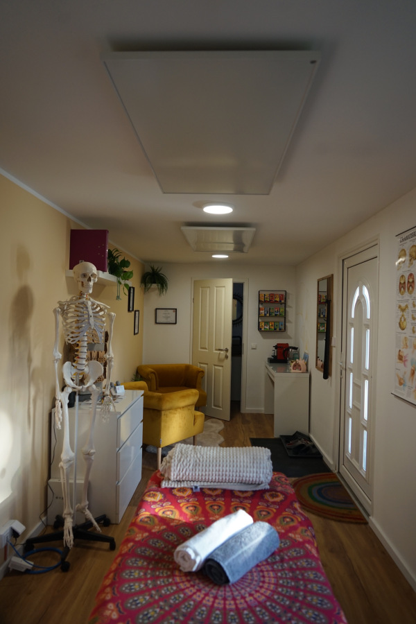 Praxisraum cranio Resilienz Hypnose Aroma Stimmgabel